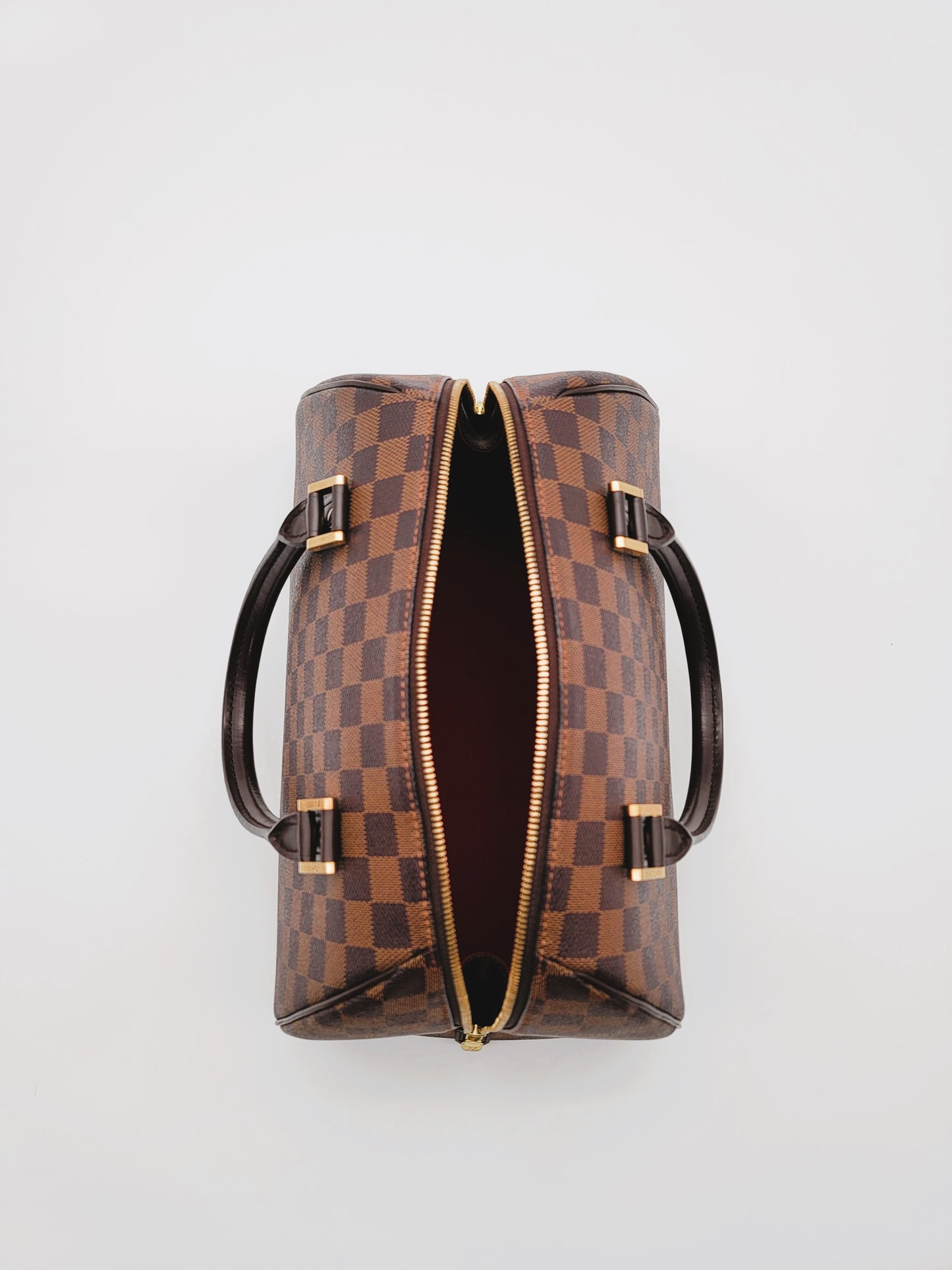 LOUIS VUITTON Vintage Damier Ebene Rivera MM Handbag