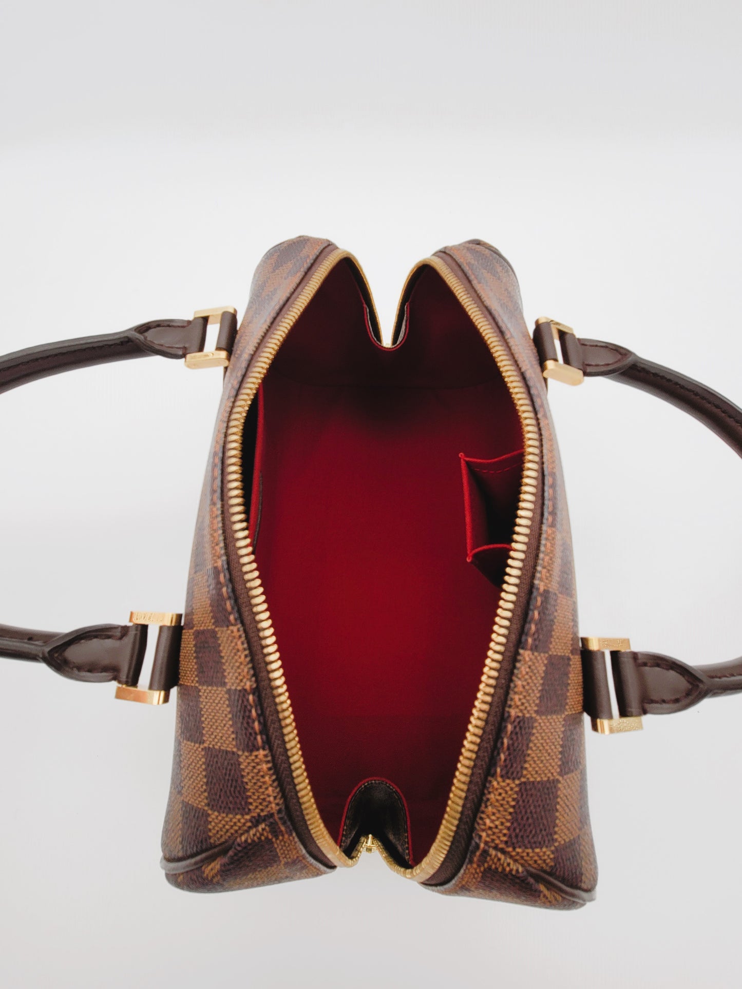 LOUIS VUITTON Vintage Damier Ebene Rivera MM Handbag