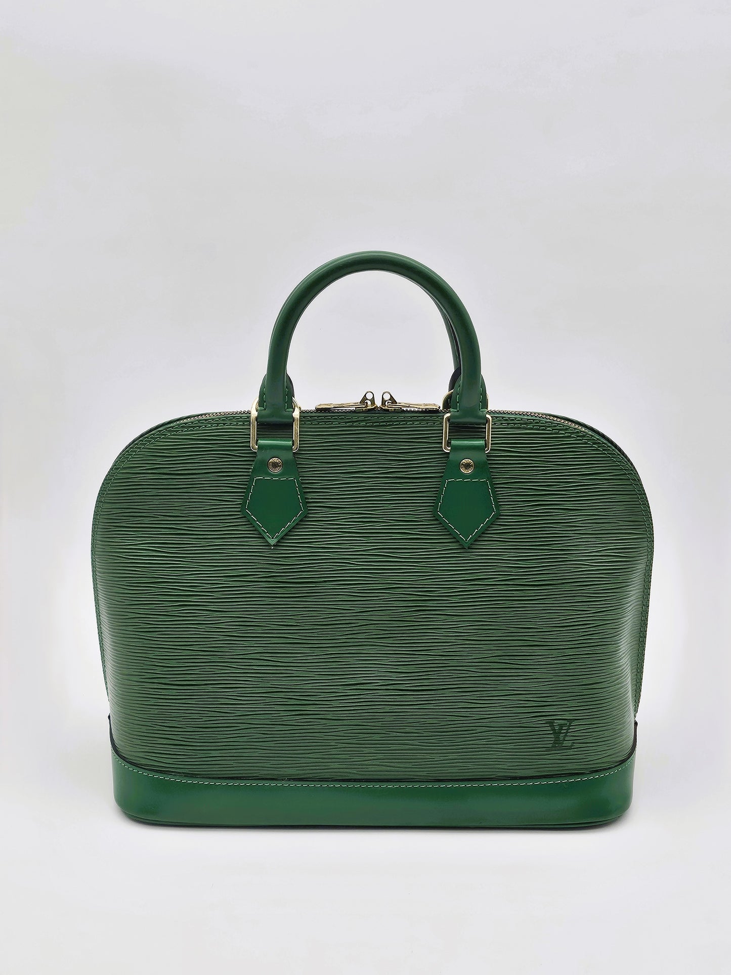 LOUIS VUITTON Vintage Epi Leather Alma PM Handbag