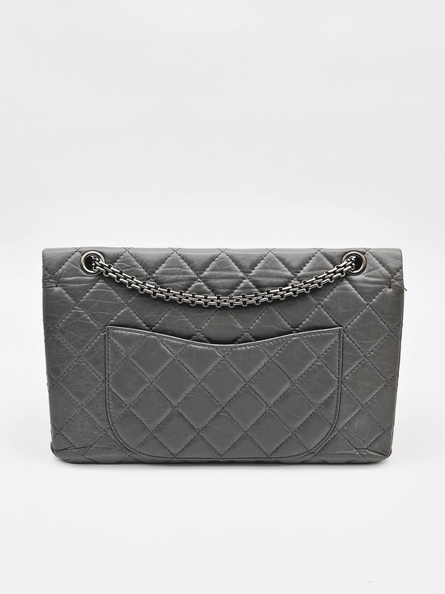 CHANEL Reissue 2.55 Matelassé Aged Calfskin Double Flap Bag