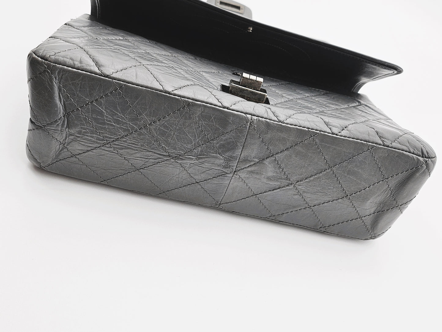 CHANEL Reissue 2.55 Matelassé Aged Calfskin Double Flap Bag