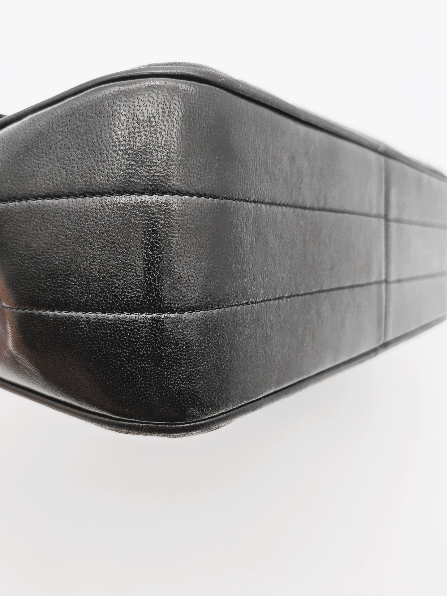 CHANEL Vintage Lambskin Mademoiselle Top Handle Bag