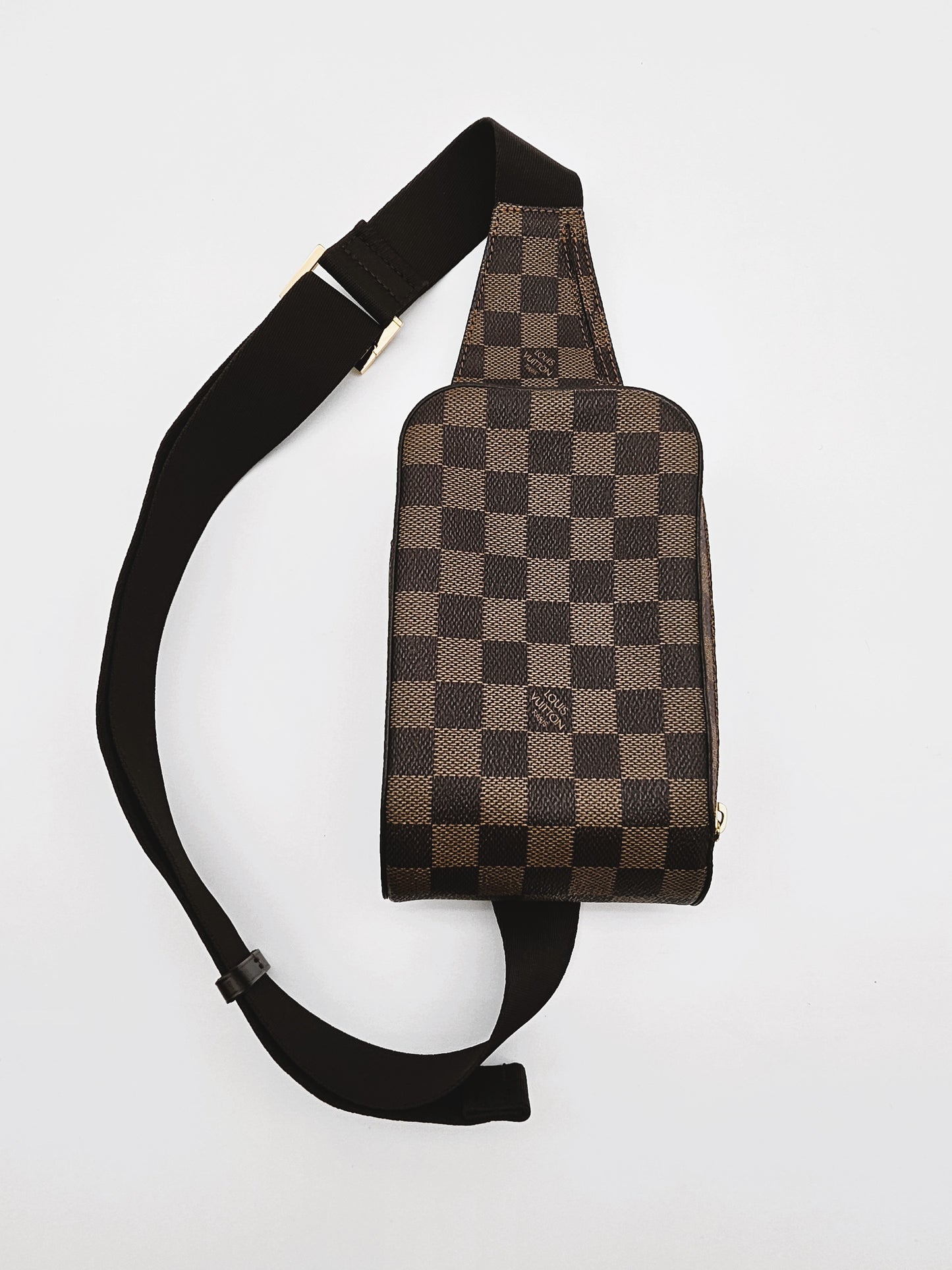 LOUIS VUITTON Damier Ebene Geronimos Slingbag