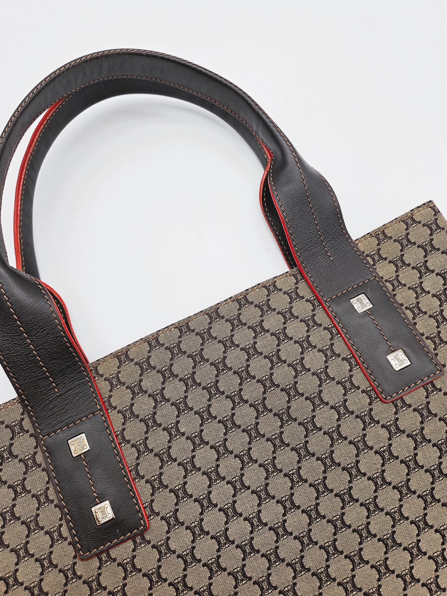 CELINE Vintage North South Tote Bag