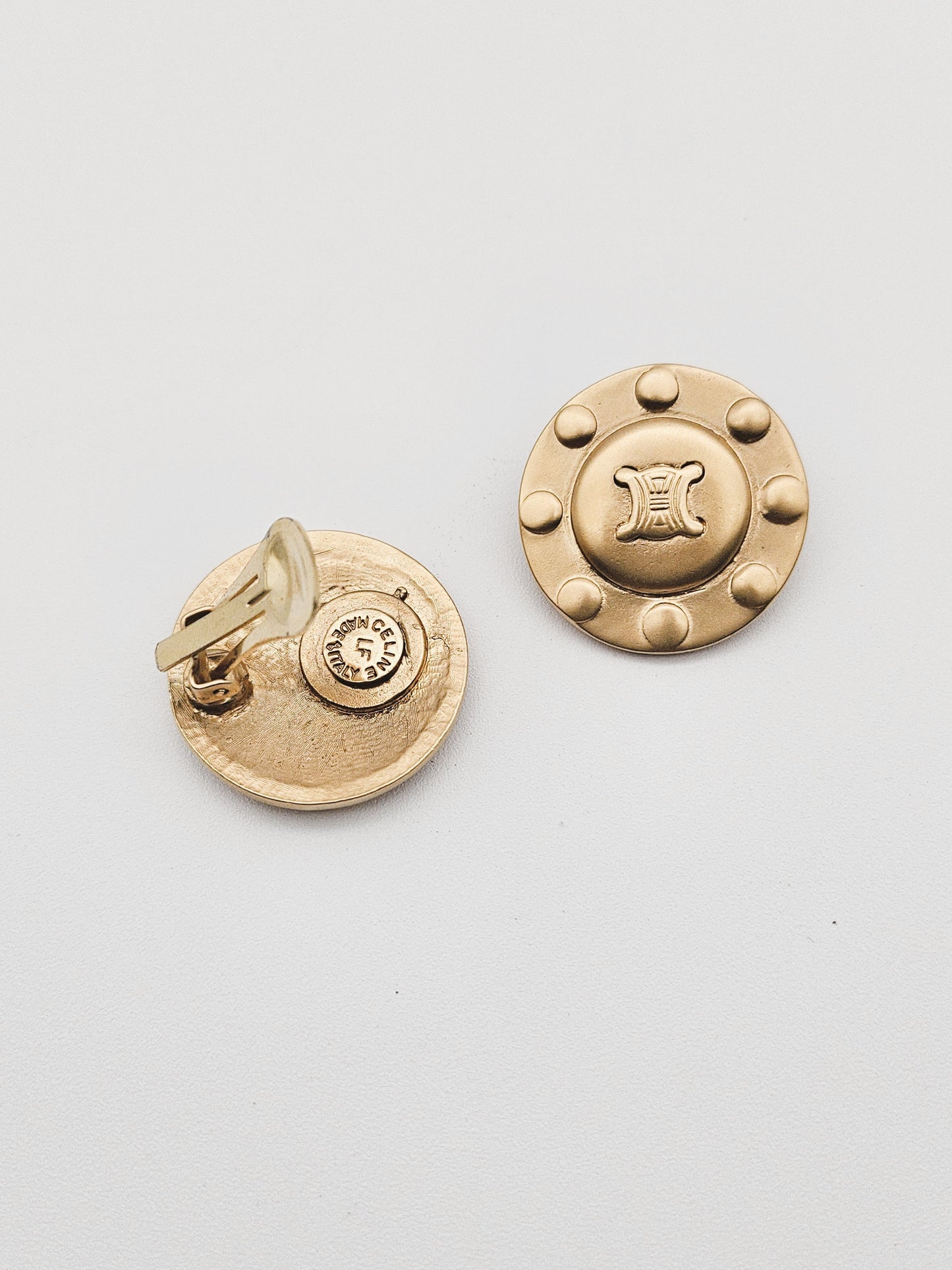 CELINE Vintage Clip-on Earrings