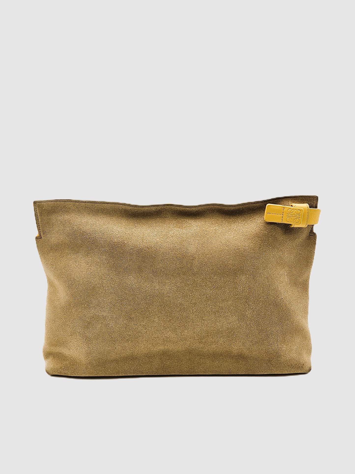 LOEWE Suede T Pouch
