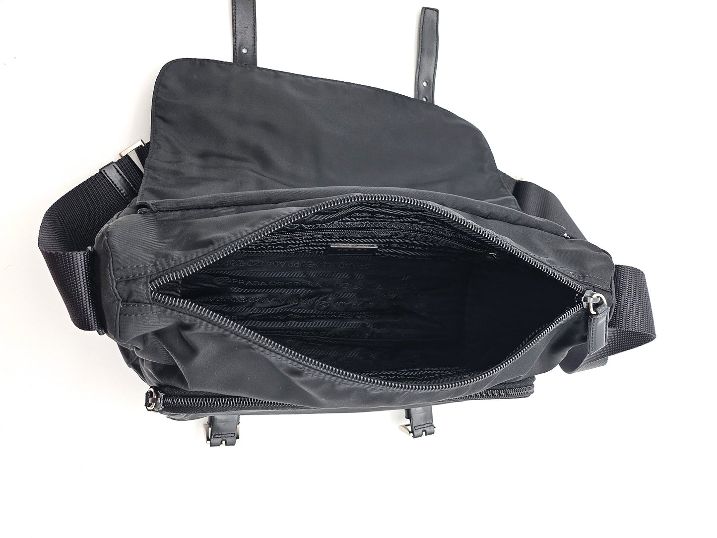 PRADA Nylon Messenger Bag