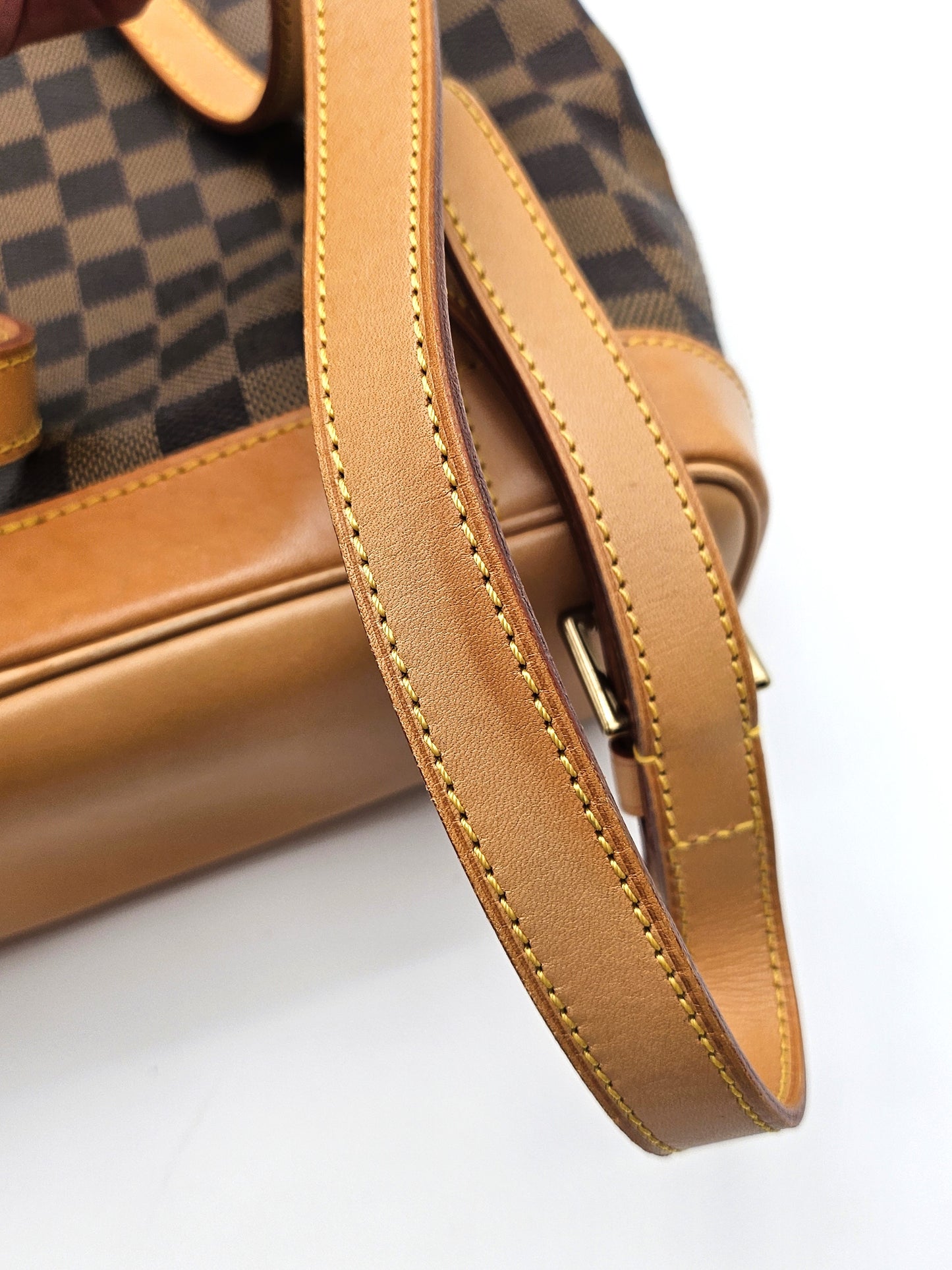 LOUIS VUITTON Damier Ebene Soho Backpack