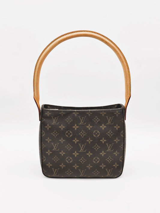 LOUIS VUITTON Vintage Looping Monogram Shoulder Bag