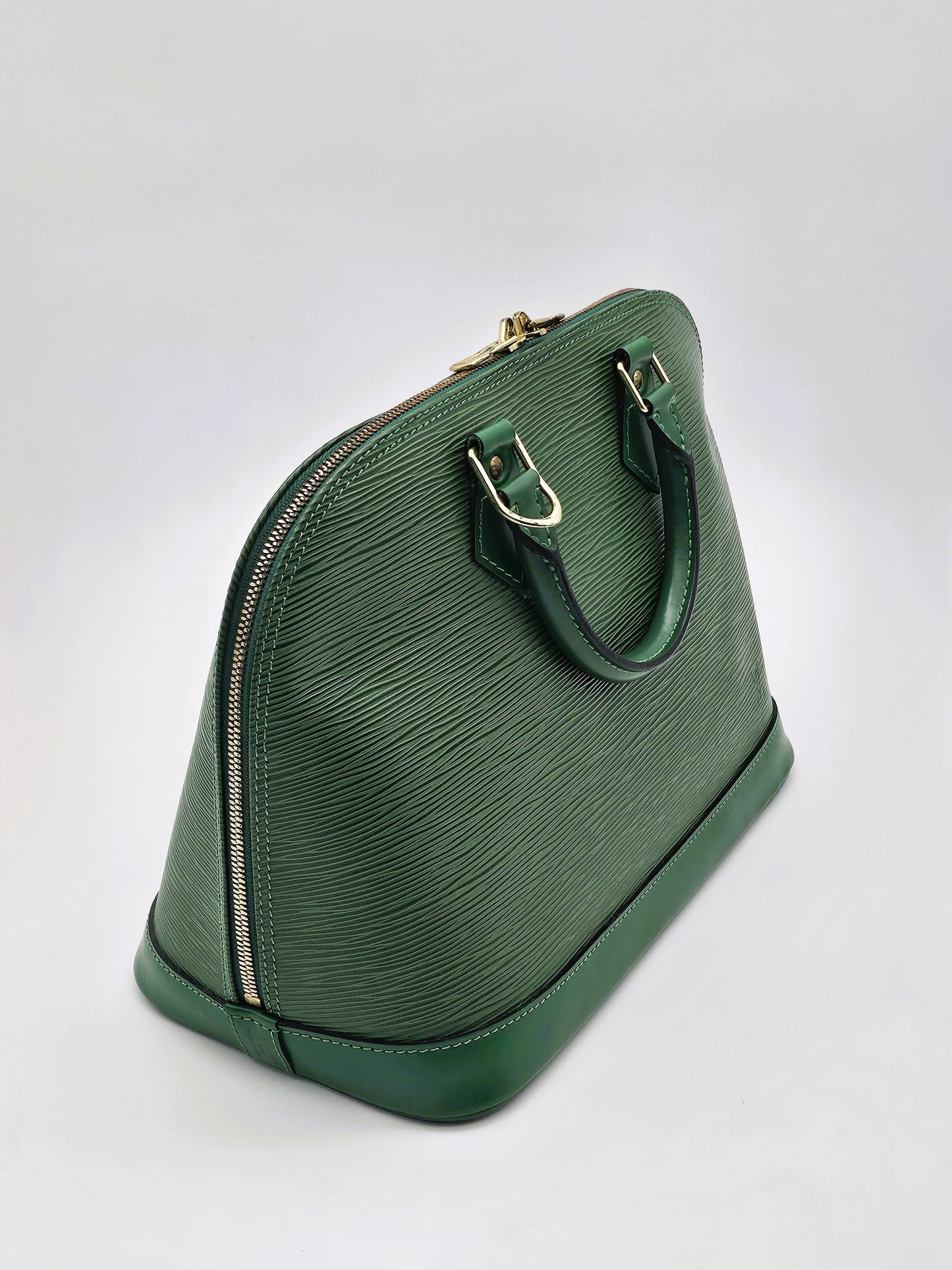 LOUIS VUITTON Vintage Epi Leather Alma PM Handbag