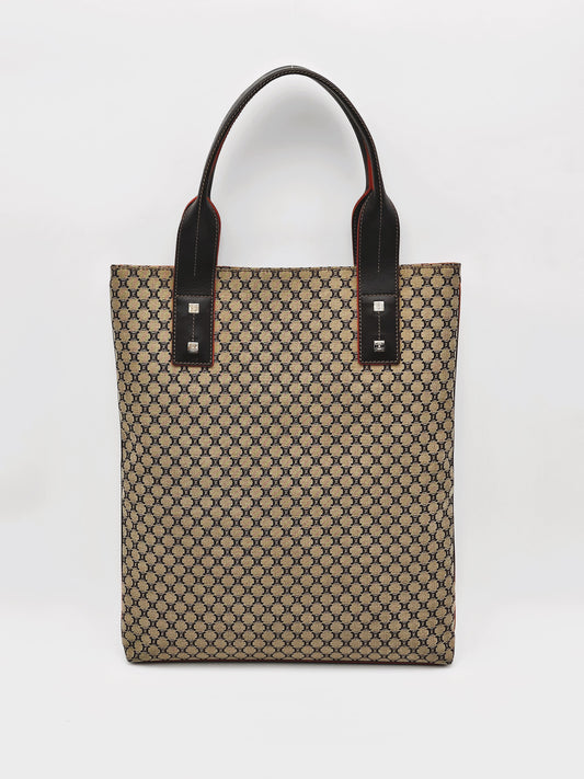 CELINE Vintage North South Tote Bag