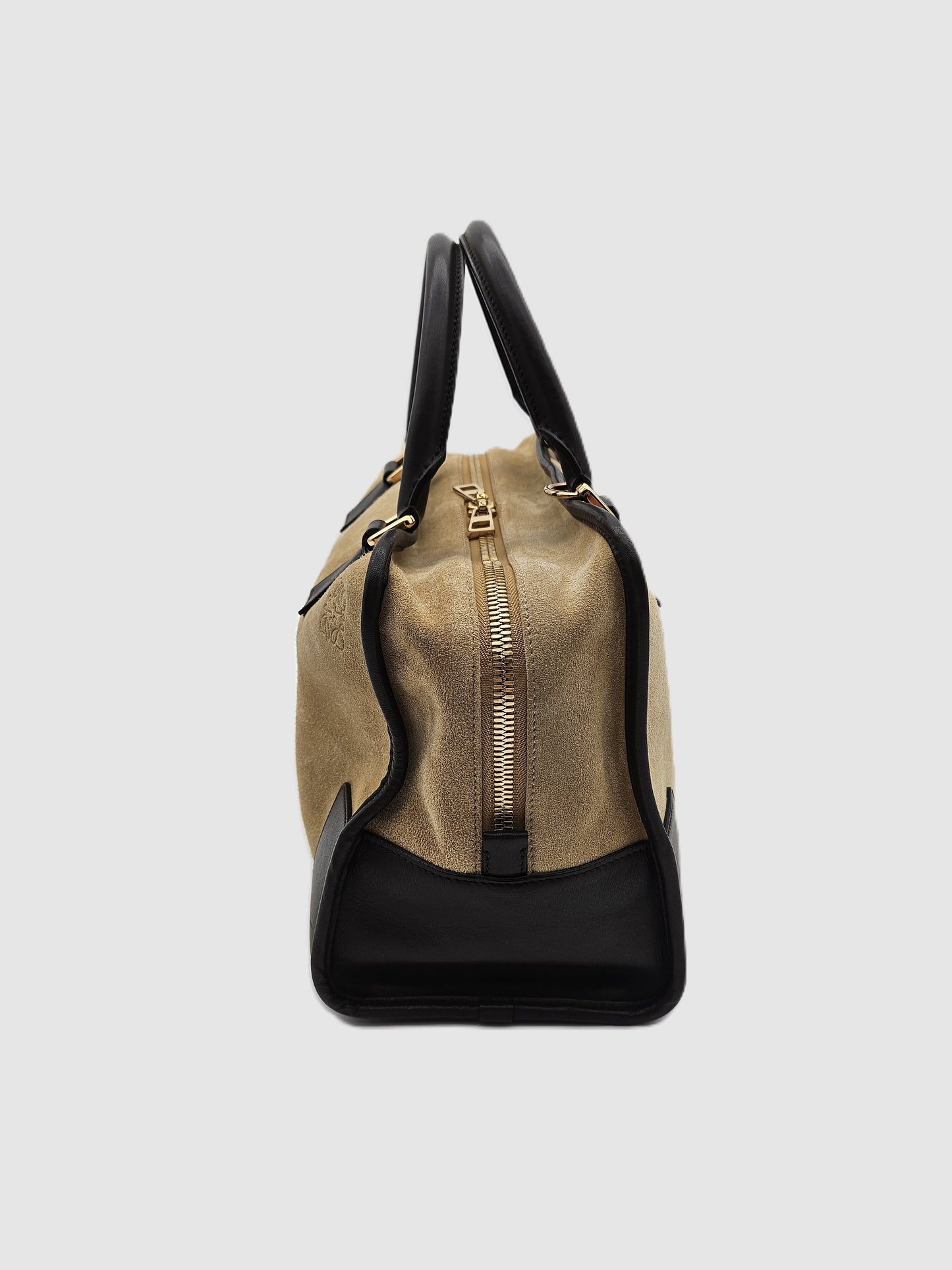 LOEWE Suede Amazona Handbag