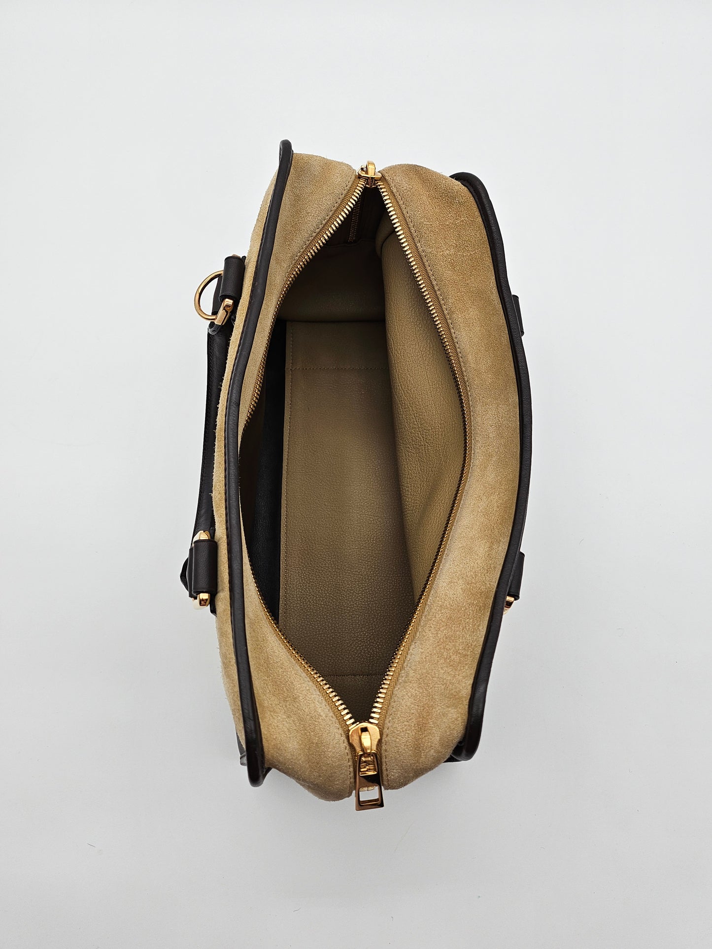 LOEWE Suede Amazona Handbag