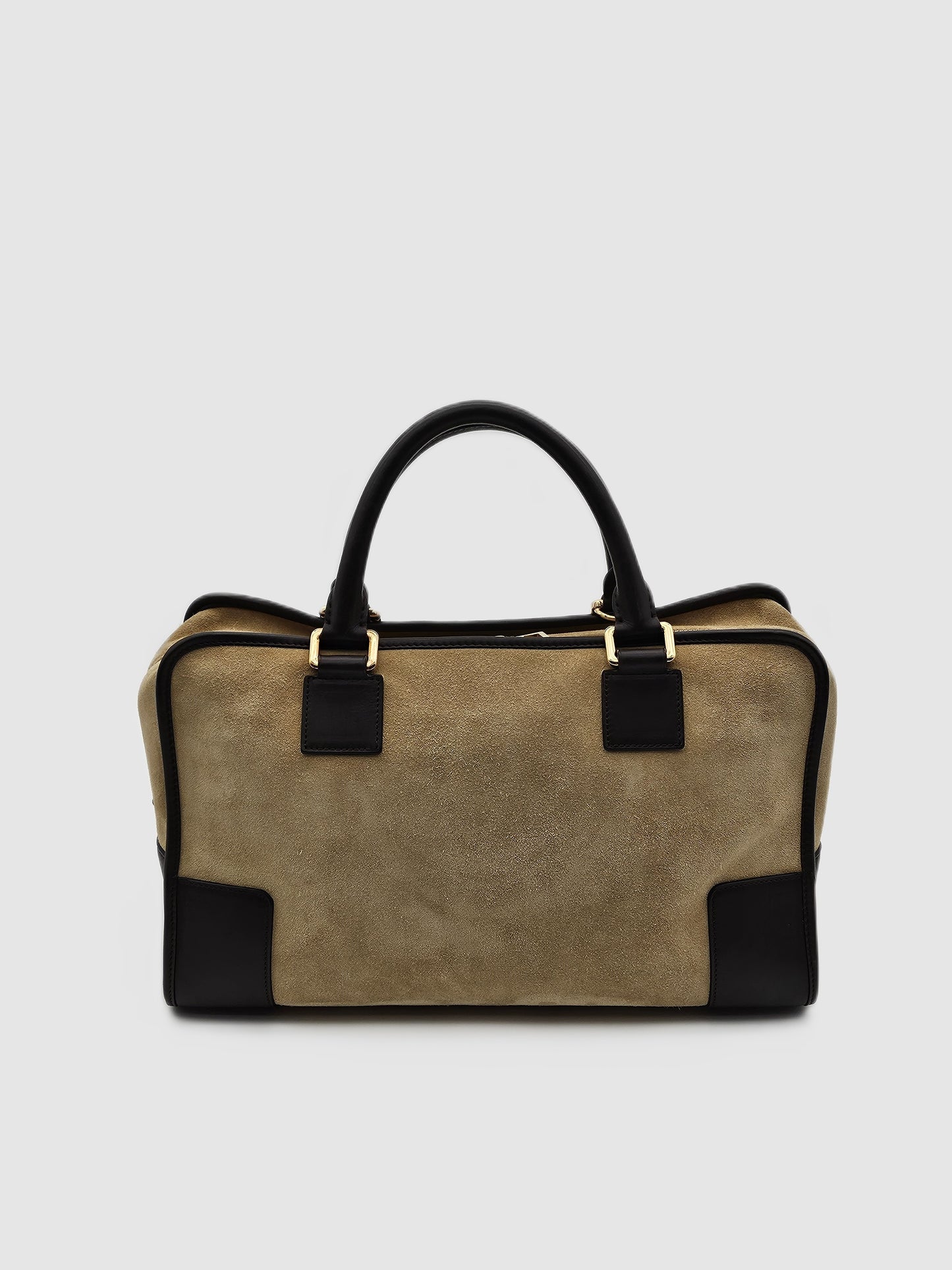 LOEWE Suede Amazona Handbag