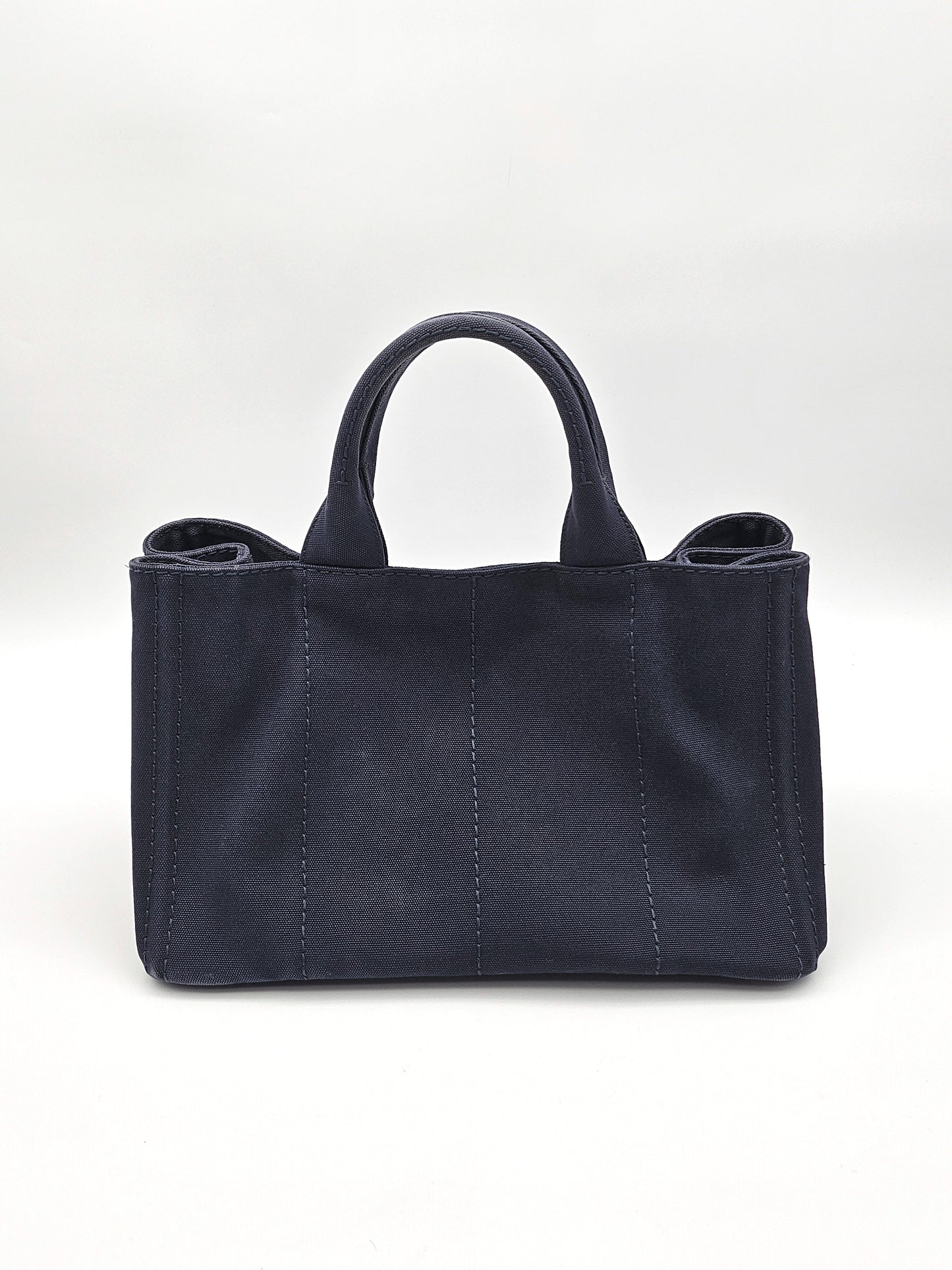 PRADA Large Canapa Tote