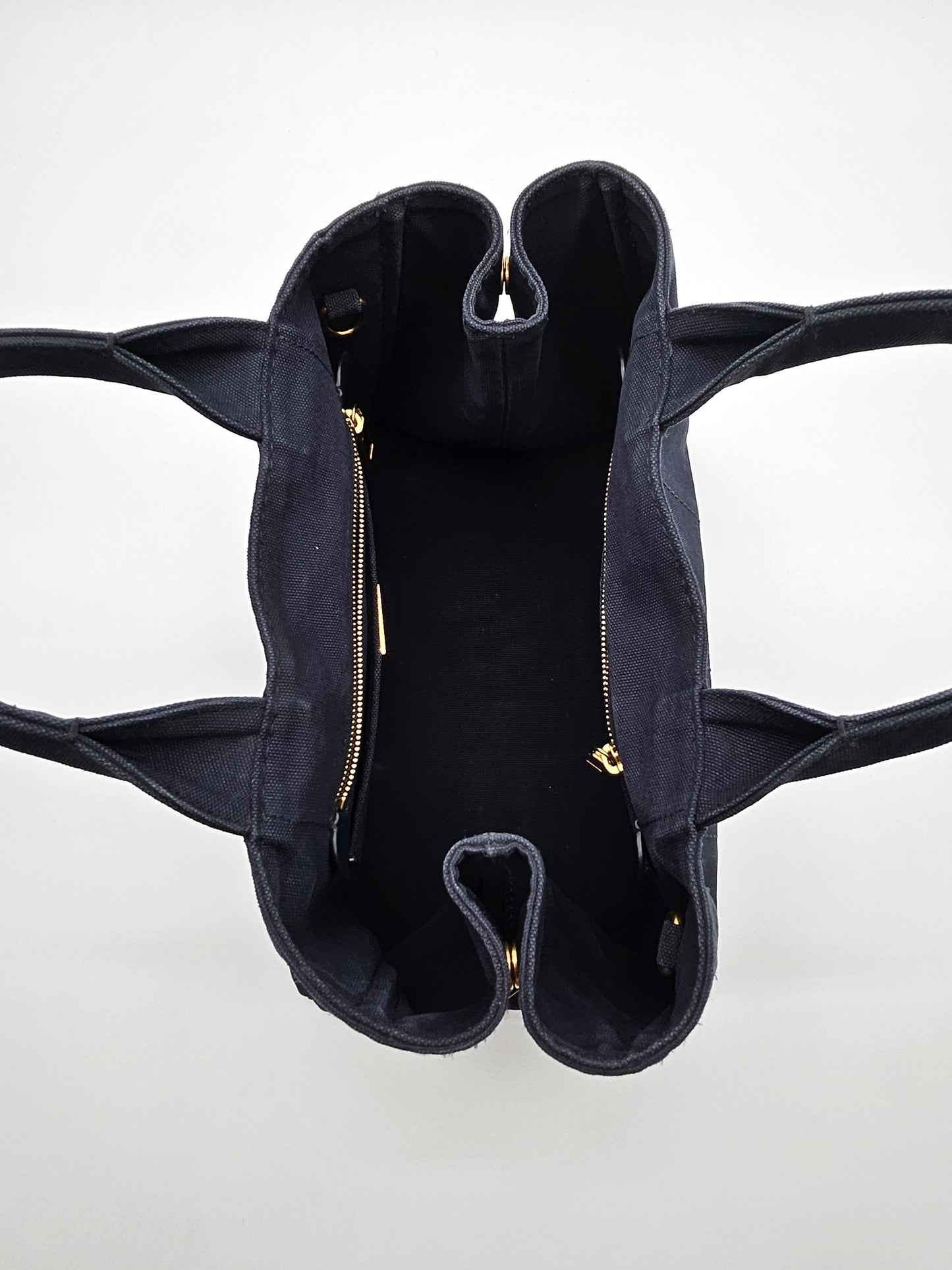 PRADA Large Canapa Tote