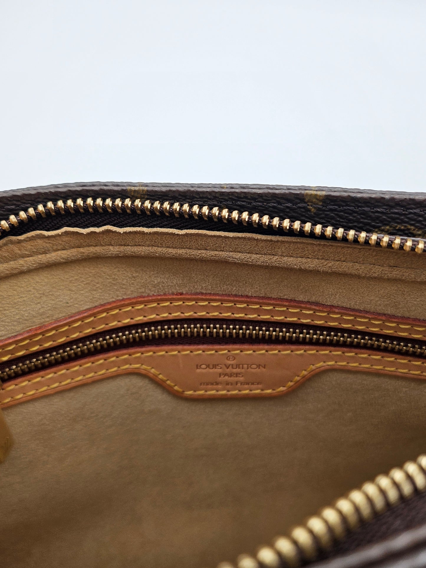 LOUIS VUITTON Vintage Looping Monogram Shoulder Bag