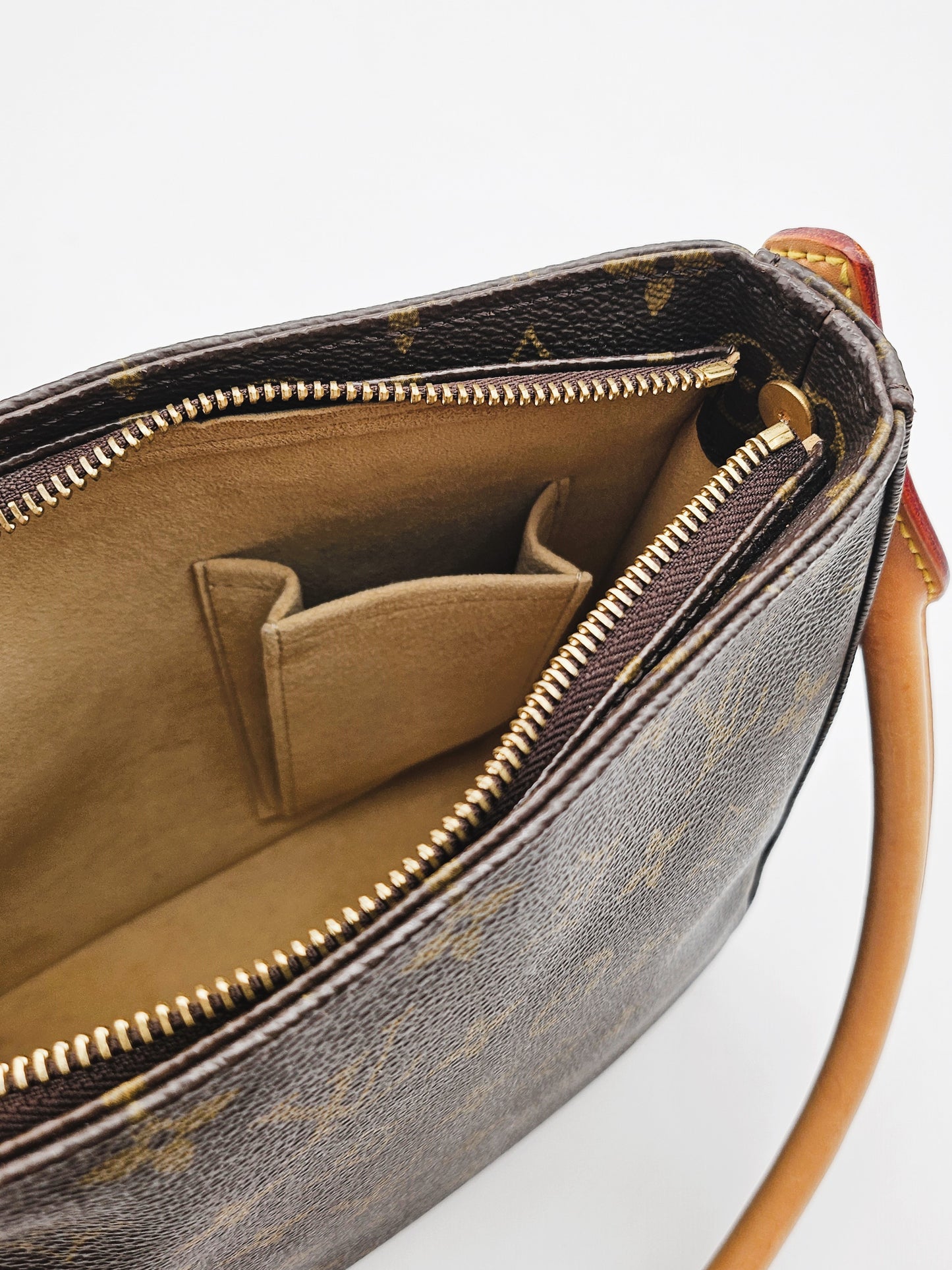 LOUIS VUITTON Vintage Looping Monogram Shoulder Bag